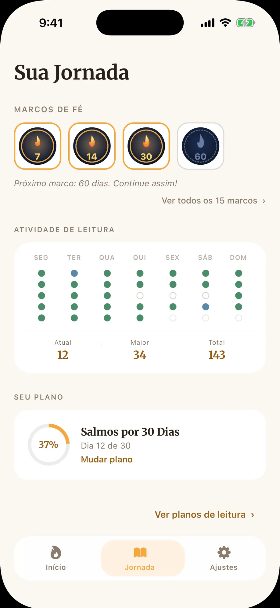 Lummi — Jornada e Marcos